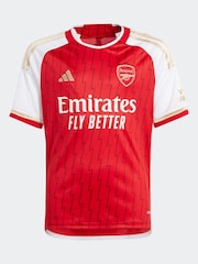 adidas Red Blank Kids Arsenal 23/24 Home Jersey - Image 1 of 5