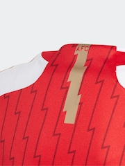 adidas Red Blank Kids Arsenal 23/24 Home Jersey - Image 4 of 5