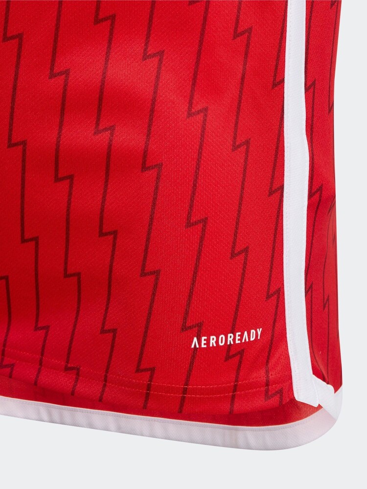 adidas Red Blank Kids Arsenal 23/24 Home Jersey - Image 5 of 5