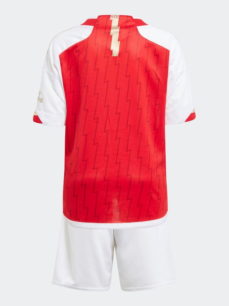 adidas Red Arsenal 23/24 Home Mini Kit - Image 2 of 6