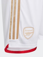 Blanc - adidas Arsenal 23/24 Short Maison - Image 3 of 5