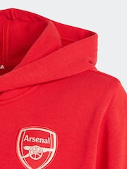 adidas Red Arsenal Hoodie - Image 4 of 5