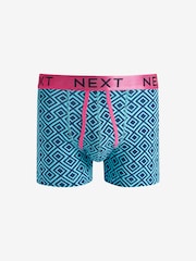 Bold Geo 4 pack A-Front Boxers - Image 2 of 7