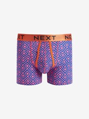Bold Geo 4 pack A-Front Boxers - Image 4 of 7