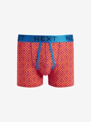 Bold Geo 4 pack A-Front Boxers - Image 5 of 7
