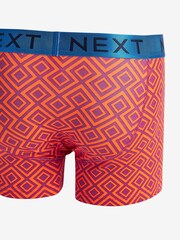 Bold Geo 4 pack A-Front Boxers - Image 6 of 7