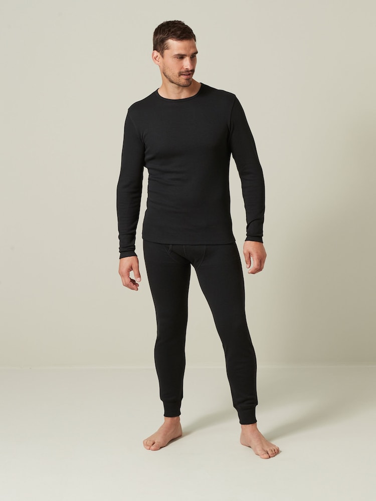 Schwarz - Thermo-Langarm-Top 2er-Pack - Bild 2 von 8 Schwarz - Thermo-Langarm-Top 2er-Pack - Bild 2 von 8