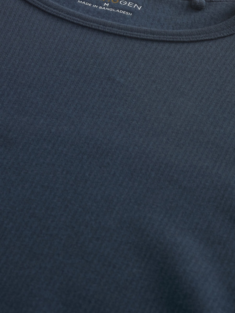 Navy 2 Pack Thermal Long Sleeve Top - Image 13 of 13