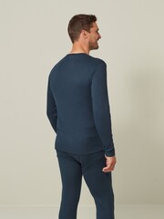Navy 2 Pack Thermal Long Sleeve Top - Image 6 of 13