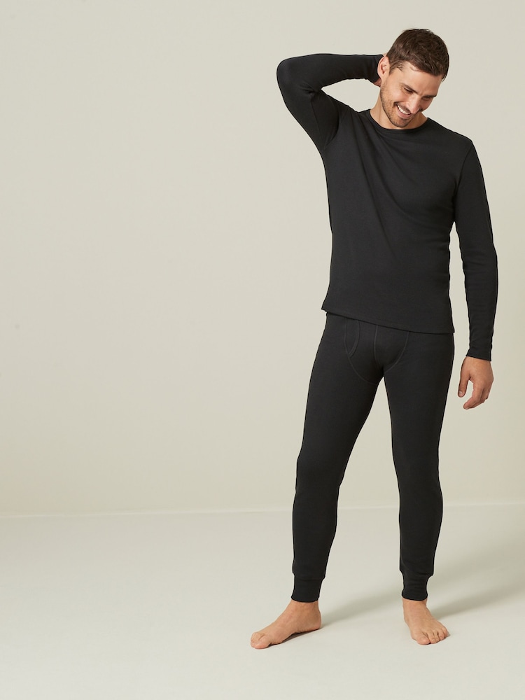 Black Long Sleeve Thermogen Tops 2 Pack - Image 2 of 12
