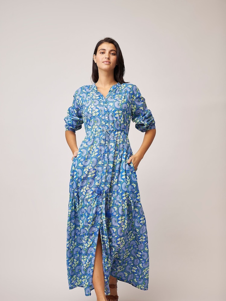 Dream Blue Nightingale Floral Maxi Dress - Image 2 of 2