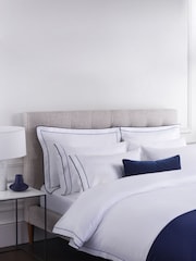 Jasper Conran White London 800 Thread Count 100% Cotton Duvet Cover - Image 1 of 4