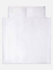 Jasper Conran White London 800 Thread Count 100% Cotton Duvet Cover - Image 4 of 4
