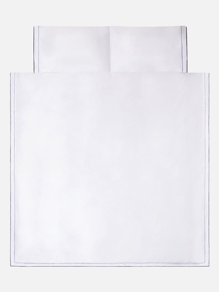 Jasper Conran White London 800 Thread Count 100% Cotton Duvet Cover - Image 4 of 4 Jasper Conran White London 800 Thread Count 100% Cotton Duvet Cover - Image 4 of 4