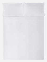 Jasper Conran London White 500 Thread Count SUPIMA® Flat Sheet - Image 3 of 3