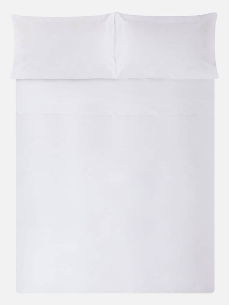 Jasper Conran London White 500 Thread Count SUPIMA® Flat Sheet - Image 3 of 3