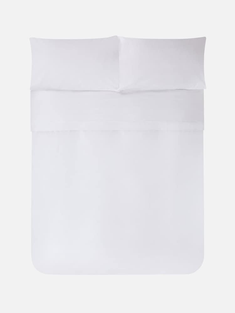 Jasper Conran London White Flat 100% Cotton 300 Thread Count Sheet - Image 4 of 4 Jasper Conran London White Flat 100% Cotton 300 Thread Count Sheet - Image 4 of 4