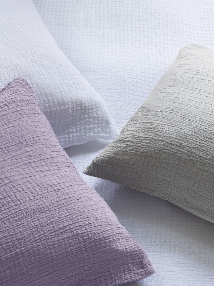 Jasper Conran London White Soft Textured Dobby Weave 100% Cotton Duvet Cover and Pillowcase Set - Image 2 of 5