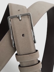 Reiss Stone Dante Suede Belt - Image 4 of 4