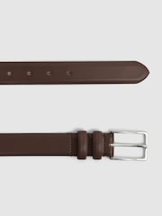 Reiss Tan Dante Smooth Leather Belt - Image 3 of 4