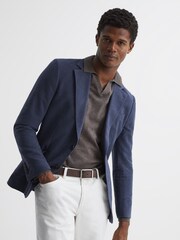 حزام جلد نبك على الوجهين Rowan من Reiss - Image 2 of 5