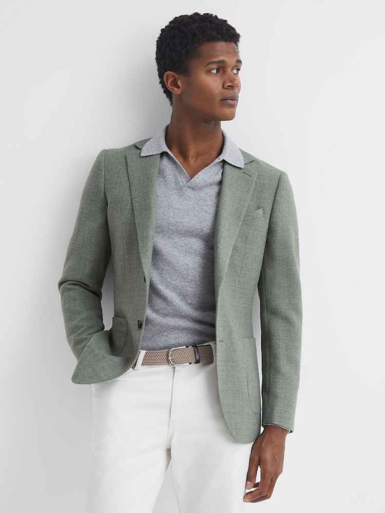 Stone - Reiss ELMONT Flechtgürtel - Bild 5 von 5 Stone - Reiss ELMONT Flechtgürtel - Bild 5 von 5