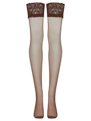 Ann Summers Nude 4 Lace Top Stockings - Image 4 of 4