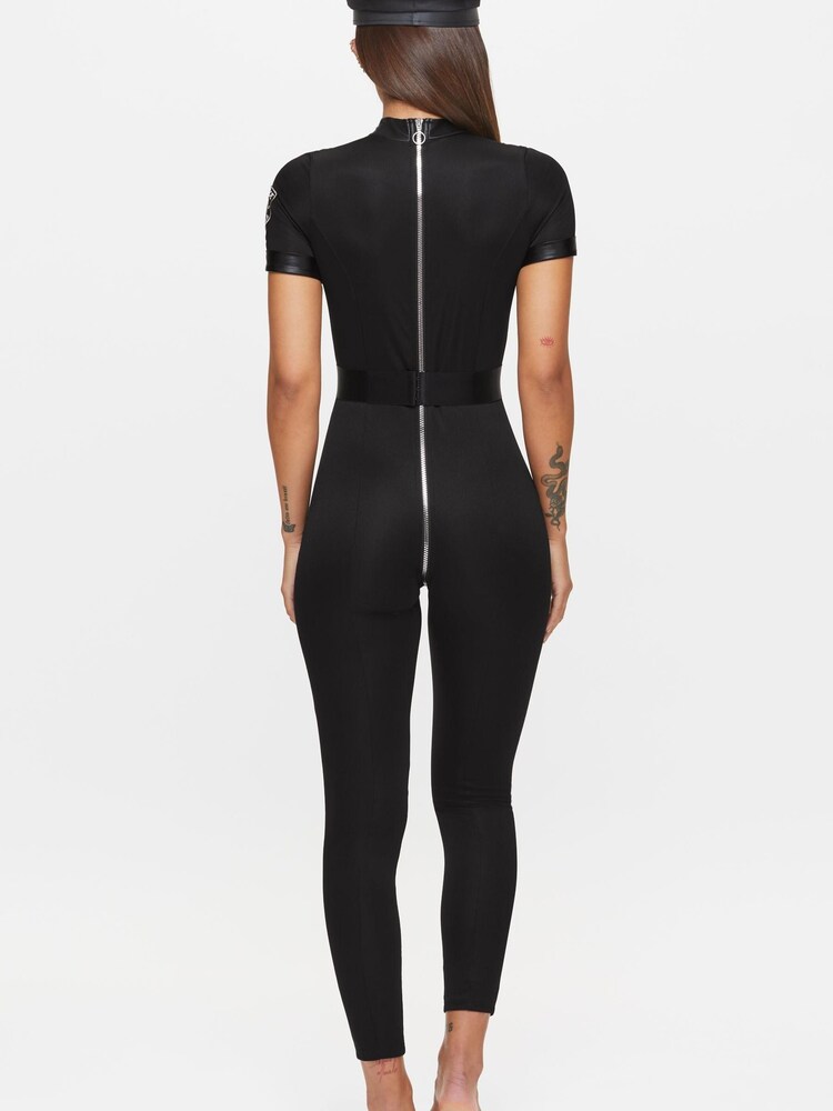 Ann Summers Black Police Officer Jumpsuit - Image 2 of 3