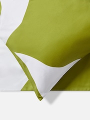Jasper Conran Set of 2 Green 300 Thread Count Satin Weave 100% Cotton Pillowcases - Image 2 of 4
