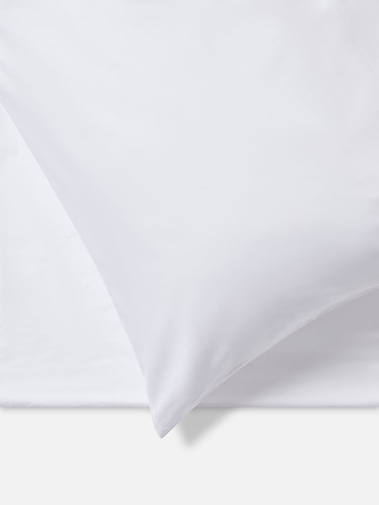 Jasper Conran London White 300 Thread Count Percale 100% Cotton Oxford Pillowcase - Image 3 of 3