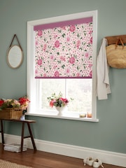 Cath Kidston Pink Tea Rose Made To Measure Roller Blinds - Image 2 of 6