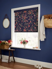 Cath Kidston Blue Millfield Blossom Made To Measure Roller Blinds - Image 2 of 6