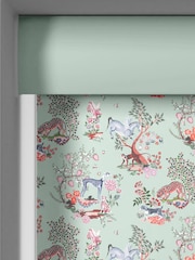 Cath Kidston Mint Green Magical Kingdom Made to Measure Roller Blinds - Image 3 of 6