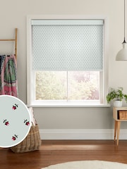 Cath Kidston Mint Green Rose Bud Made To Measure Roller Blinds - Image 1 of 6