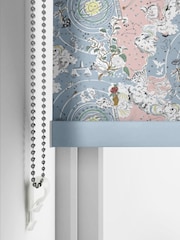 Cath Kidston Blue Power To The Peaceful Made To Measure Roller Blinds - Image 4 of 6