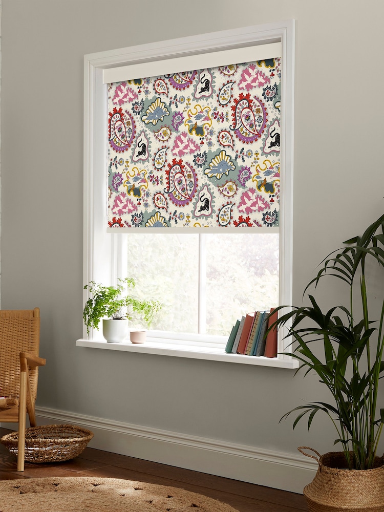 Cath Kidston Multi Paisley Made to Measure Roller Blinds - Image 2 of 6