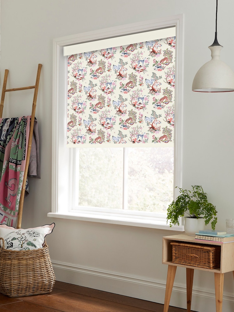 Cath Kidston Cream Magical Kingdom Made to Measure Roller Blinds - Image 2 of 6