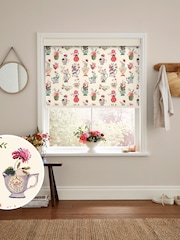 Cath Kidston Cream Cups And Vases Made To Measure Roller Blinds - Image 1 of 6