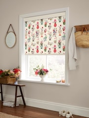 Cath Kidston Cream Cups And Vases Made To Measure Roller Blinds - Image 2 of 6