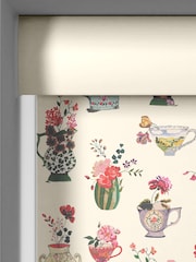 Cath Kidston Cream Cups And Vases Made To Measure Roller Blinds - Image 3 of 6