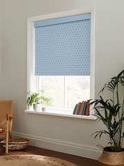 Cath Kidston Blue Rose Bud Made To Measure Roller Blinds - Image 2 of 6