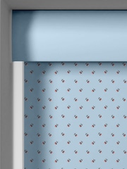 Cath Kidston Blue Rose Bud Made To Measure Roller Blinds - Image 3 of 6