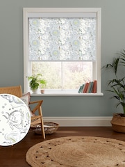 Cath Kidston Mint Green Power To The Peaceful Made To Measure Roller Blinds - Image 1 of 6