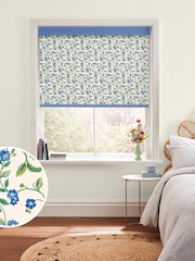 Cath Kidston Blue Forget Me Not Made to Measure Roller Blinds - Image 1 of 6