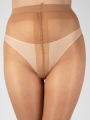 Aristoc Nude Bare Gold 10 Denier Ultra Shine Tights 3 pair pack - Image 3 of 3
