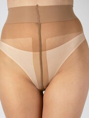 Aristoc Nude 10 Denier Ultimate Ladder Resist Tights 2 pair pack - Image 3 of 5