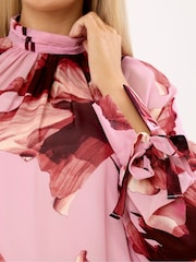 Star by Julien MacDonald Pink Dipped Hem Tunic Top - Image 4 of 5