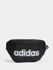 adidas Black Classic Foundation Waist Bag - Image 1 of 6