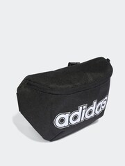 adidas Black Classic Foundation Waist Bag - Image 3 of 6