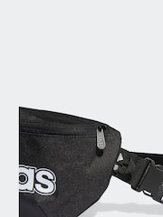 adidas Black Classic Foundation Waist Bag - Image 5 of 6